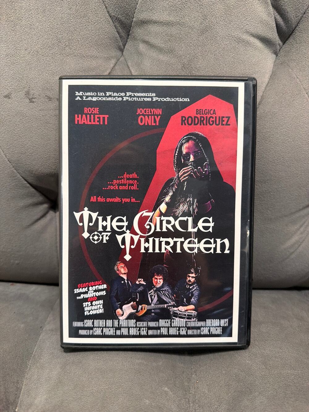The Circle of Thirteen DVD Isaac Rother & The Phantoms Horror Short Film Limited